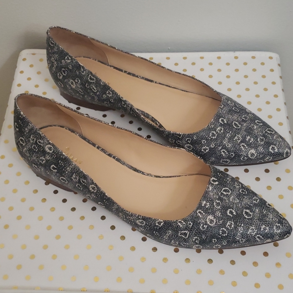 Cole Haan Magnolia Lizard Print Flat